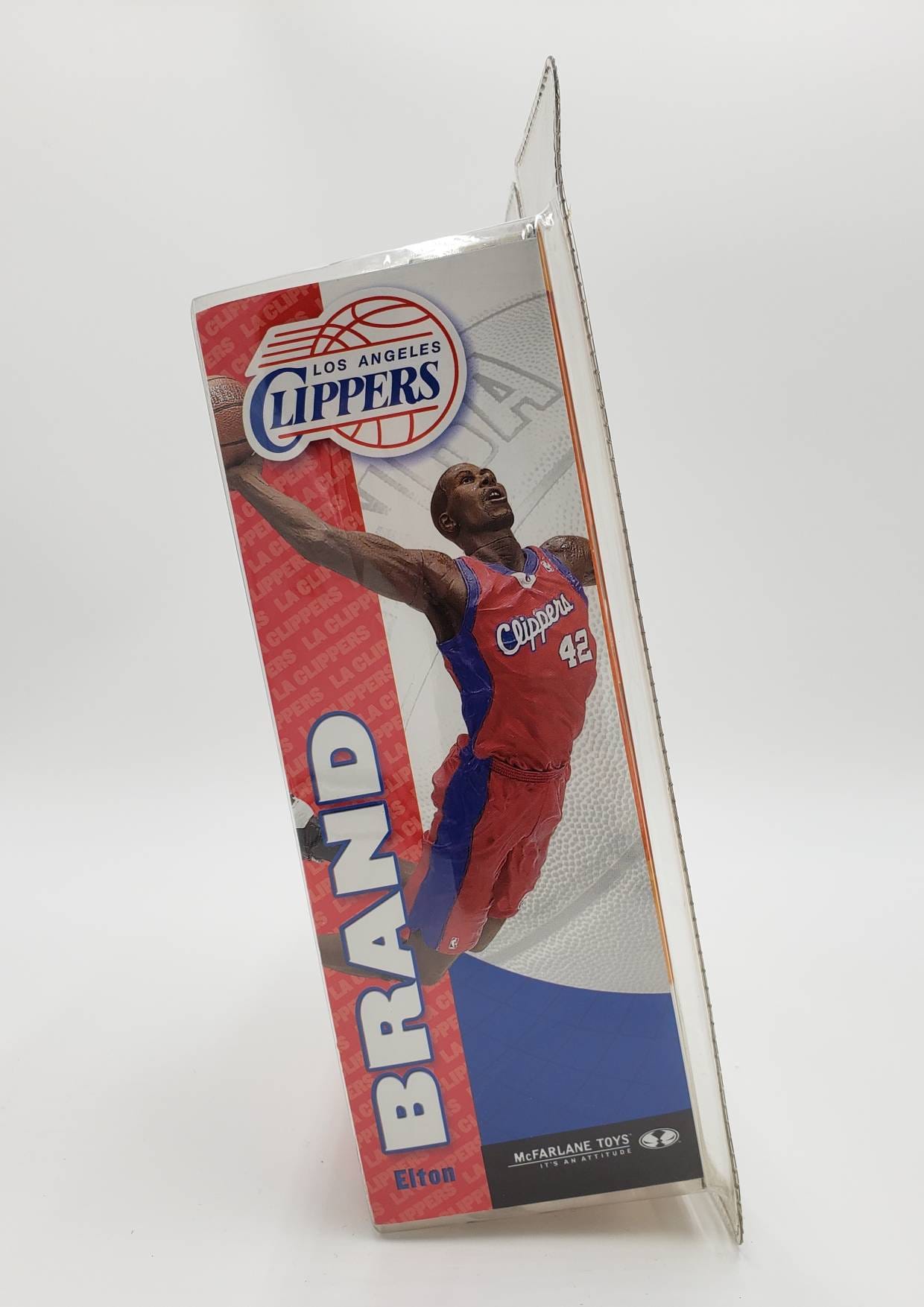 McFarlane Toys Elton Brand Los Angeles Clippers White Uniform Series 2 Collectable NBA Basketball Action Figure Perfect Birthday Gift