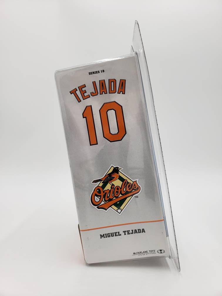 McFarlane Toys Miguel Tejada Baltimore Orioles White MLB Series 10 Perfect Birthday Gift Collectible Baseball Action Figure