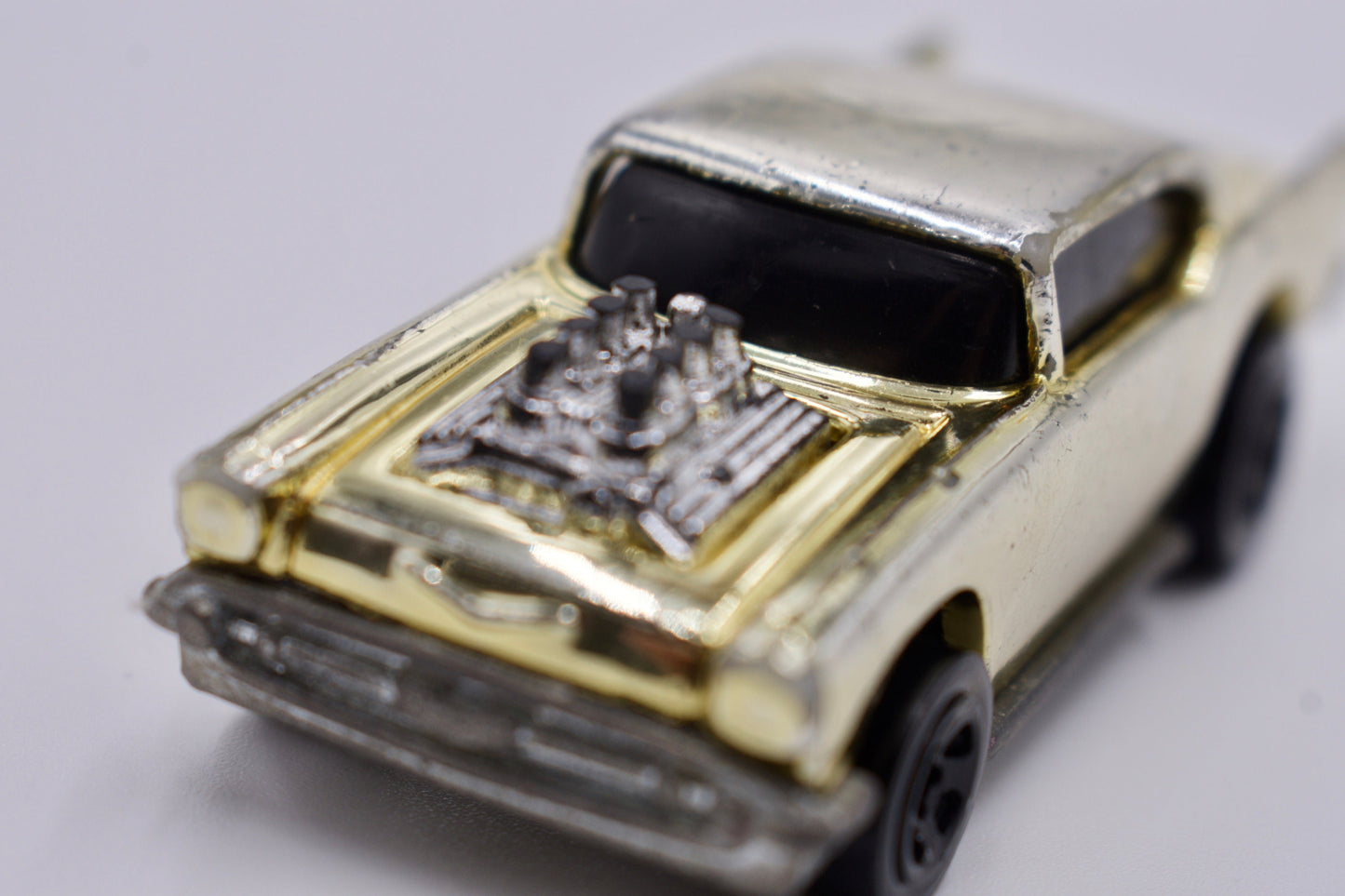 Hot Wheels '57 Chevy Gold Shiners Perfect Birthday Gift Miniature Collectible Scale Model Toy Car