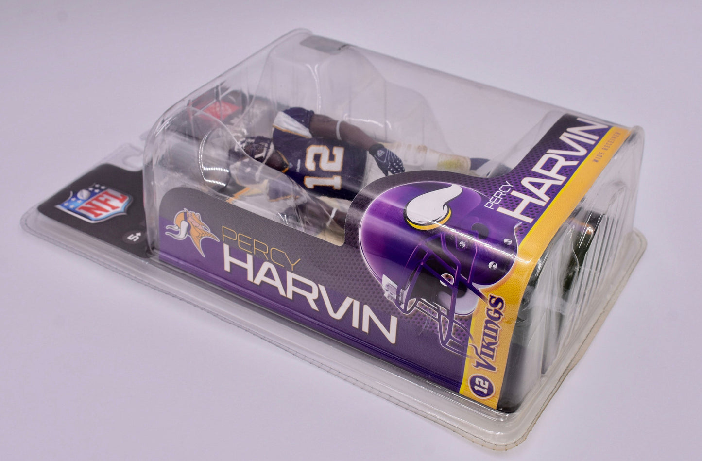 McFarlane Toys Percy Harvin Minnesota Vikings Purple Jersey NFL Series 25 Perfect Birthday Gift Collectable Model Toy Action Figure
