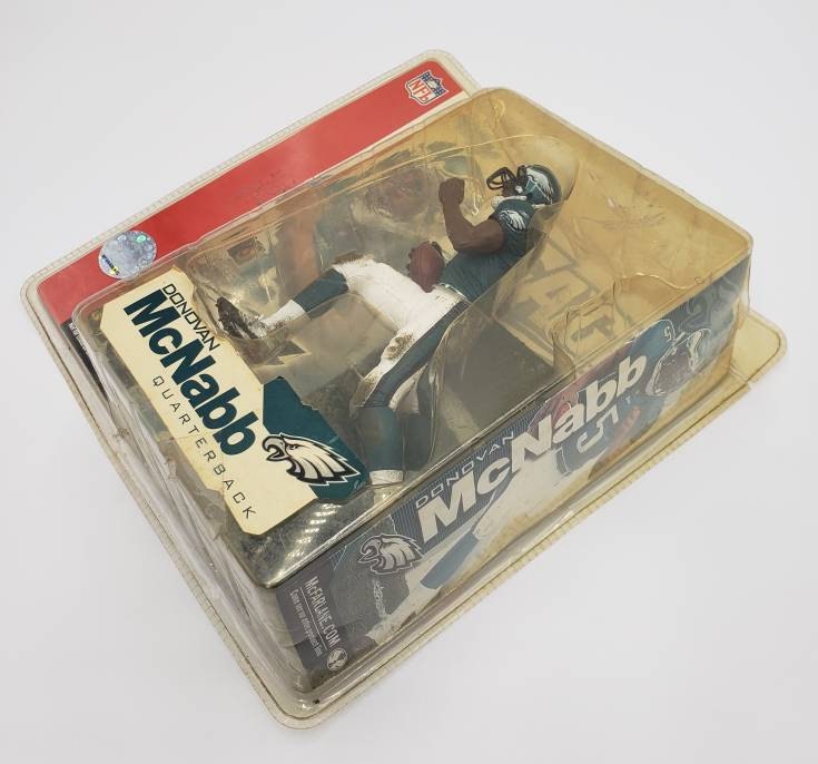 Donovan McNabb Philadelphia Eagles Green McFarlane Toys Collectable NFL Action Figure Perfect Birthday Gift Man Cave Football Decor