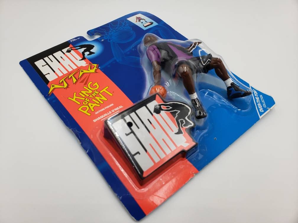 Kenner Shaq Attaq King of the Paint Shaquille O'Neal Perfect Birthday Gift Collectable Model Toy Action Figure