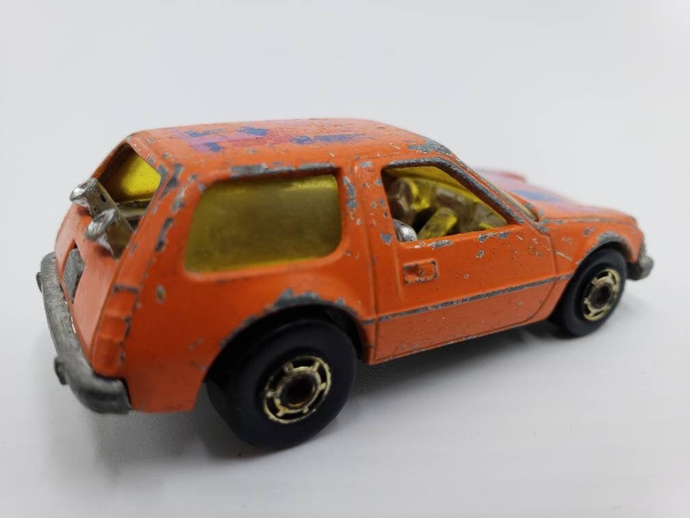 1981 Hot Wheels Packin' Pacer Orange The Hot Ones Miniature Collectable Scale Model Toy Car