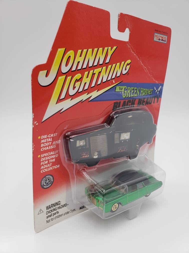 Johnny Lightning 1966 Chrysler Imperial Green The Green Hornet Black Beauty Perfect Birthday Gift Miniature Collectable Model Toy Car