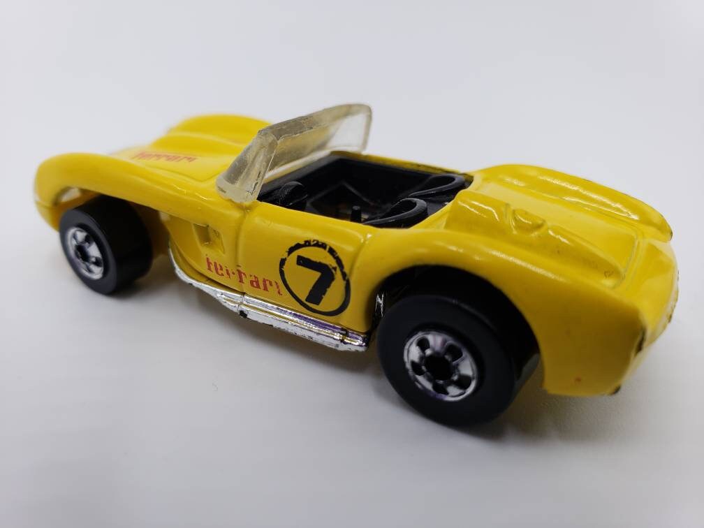Hot Wheels Ferrari 250 Yellow Mainline Perfect Birthday Gift Miniature Collectible Scale Model Toy Car