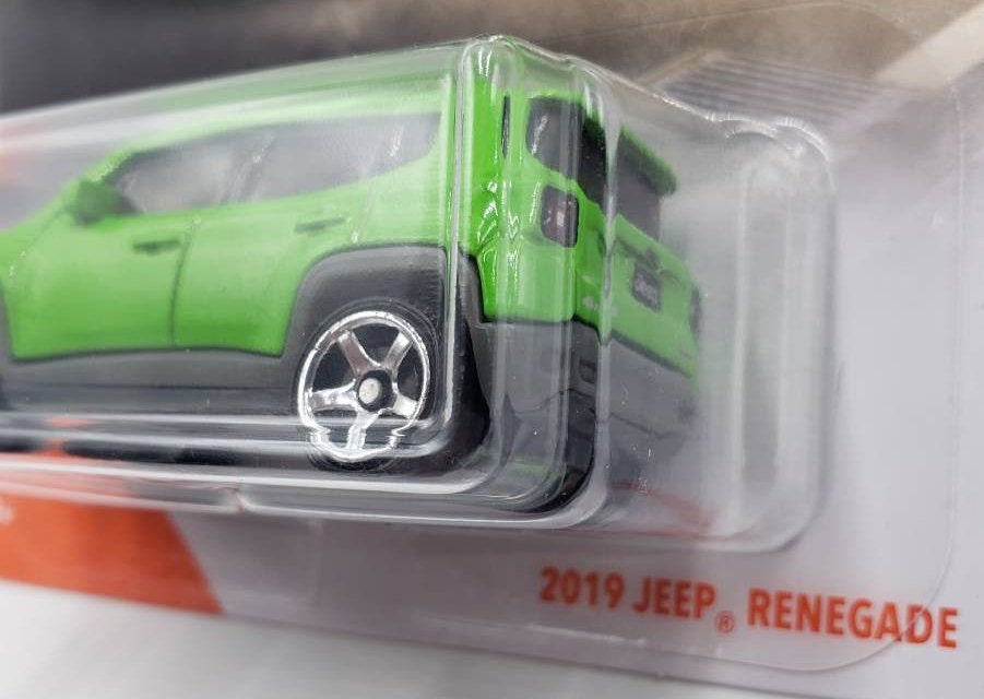 Matchbox Jeep Renegade Bright Green MBX City Perfect Birthday Gift Miniature Collectible Scale Model Toy Car