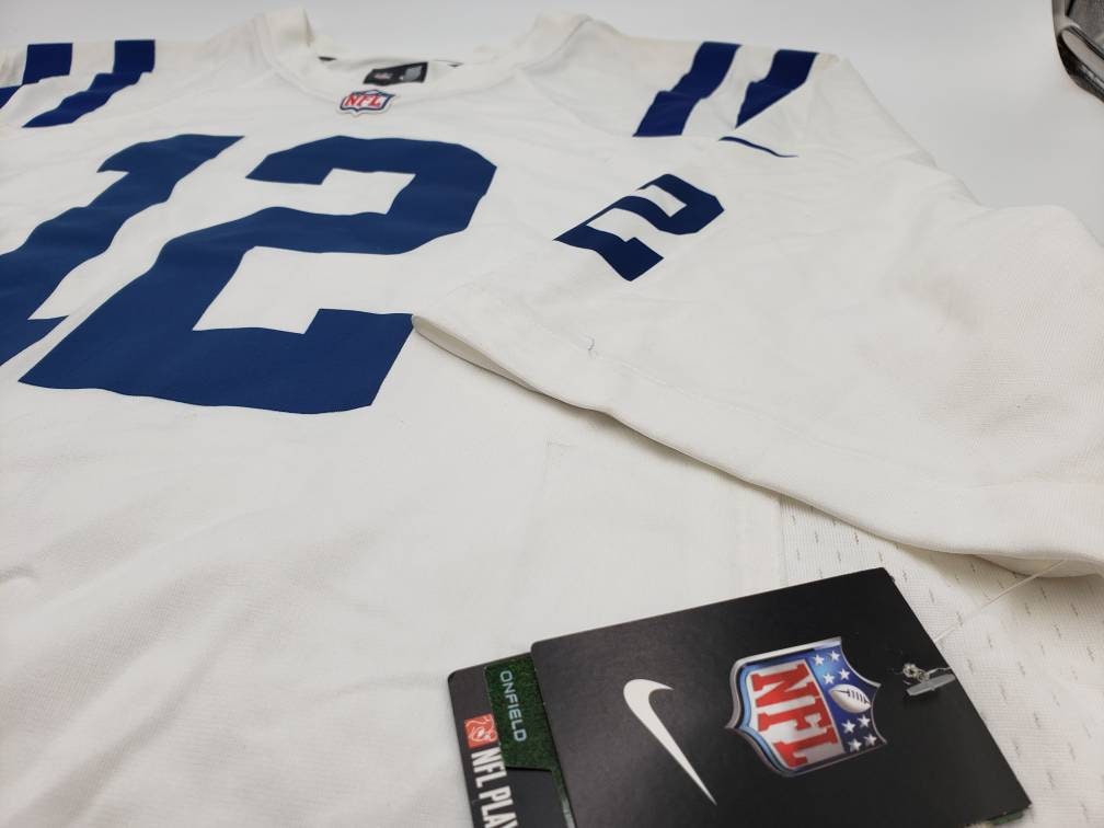 Andrew Luck Indianapolis Colts NFL Football Jersey Adult Size XL white