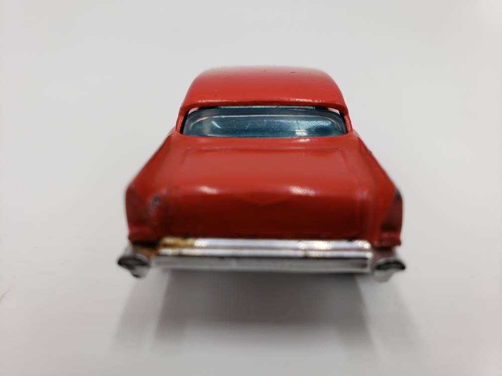 Hot Wheels '57 Chevy Red Mainline Perfect Birthday Gift Miniature Collectible Scale Model Toy Car