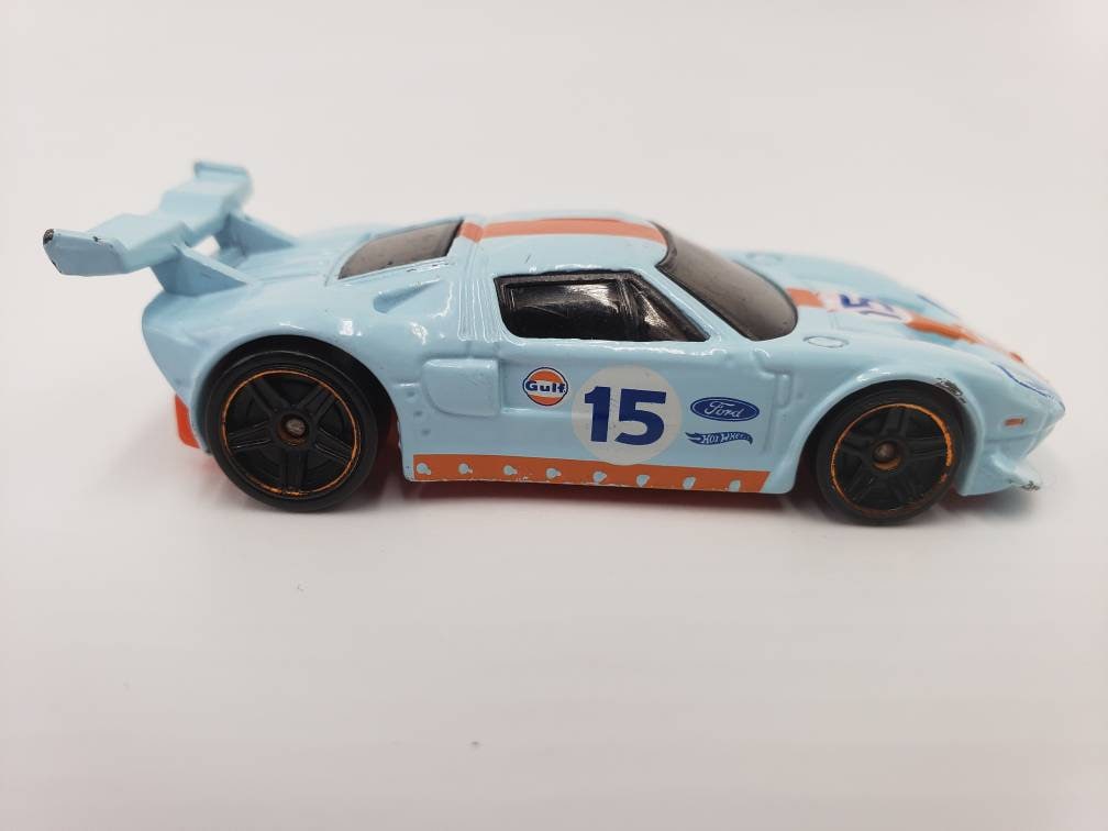 Hot Wheels Ford GT LM Gulf Light Blue HW Speed Graphics Perfect Birthday Gift Miniature Collectable Model Toy Car