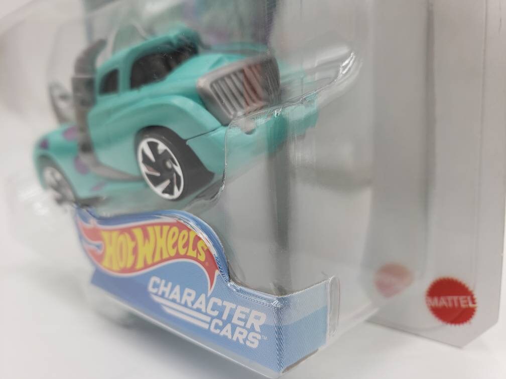 Hot Wheels Sulley Monsters Inc Turquoise Disney Character Cars Perfect Birthday Gift Miniature Collectable Model Toy Car