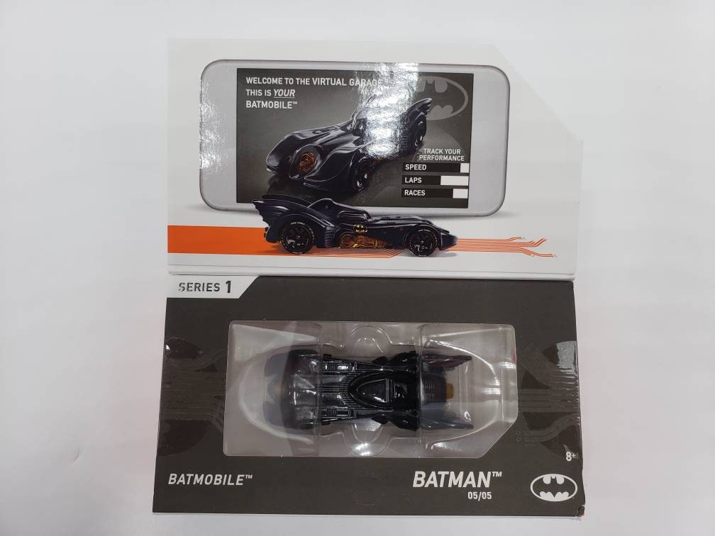 Hot Wheels id Batmobile Black Limited Run Series 1 Collectable Miniature Scale Model Toy Car Perfect Birthday Gift