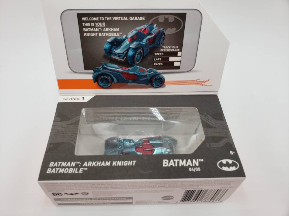 Hot Wheels id Arkham Knight Batmobile Limited Run Series 1 Collectable Miniature Scale Model Toy Car Perfect Birthday Gift