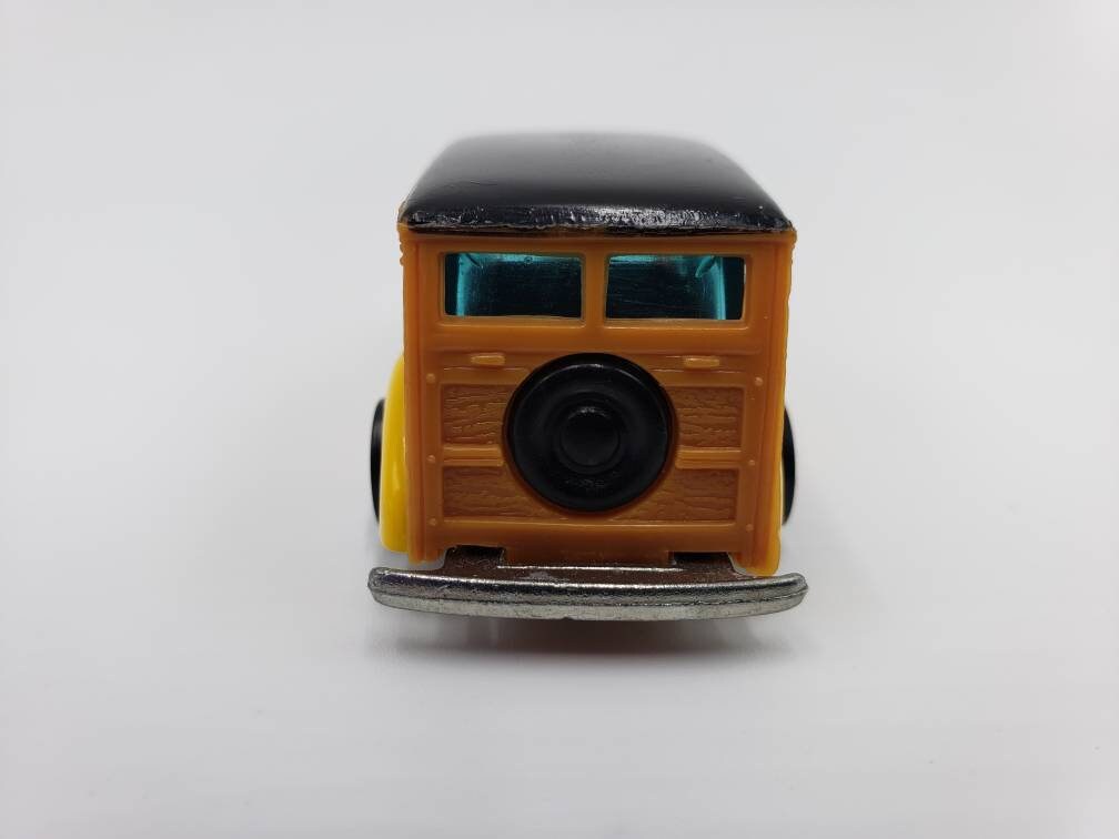 Hot Wheels '40s Woodie Yellow Collectable Scale Miniature Model Toy Car Perfect Birthday Gift