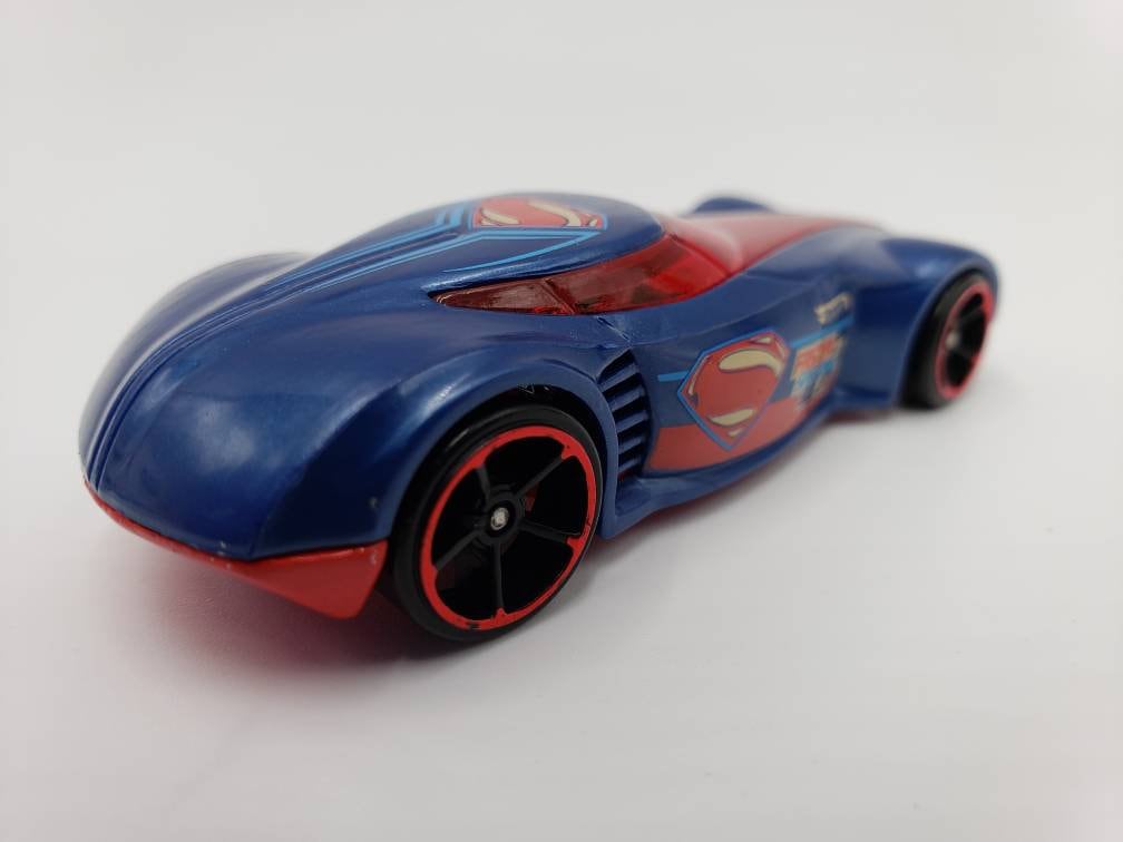 Hot Wheels Covelight Superman Car Blue - Superman Collectible - Diecast Vintage - Hot Wheels Car - Vintage Hot Wheels - Hot Wheels