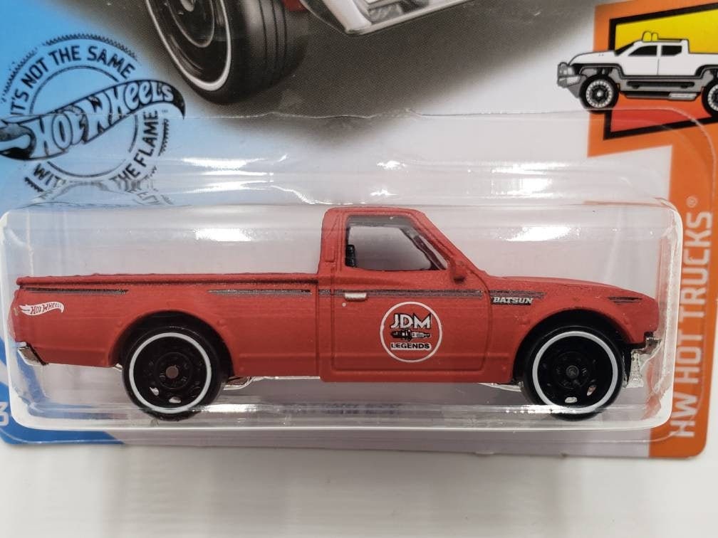 Hot Wheels Datsun 620 Red HW Hot Trucks Perfect Birthday Gift Collectable Miniature Scale Model Toy Car