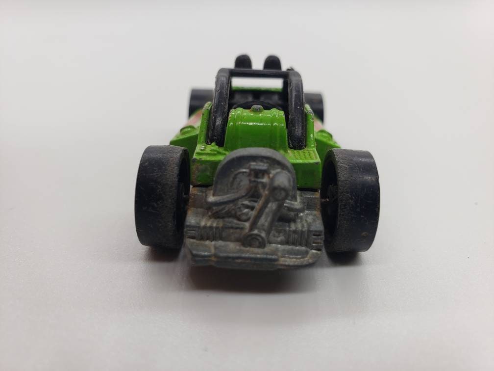 1983 Hot Wheels Rock Buster Dune Buggy Green Mainline Miniature Collectable Scale Model Toy Car