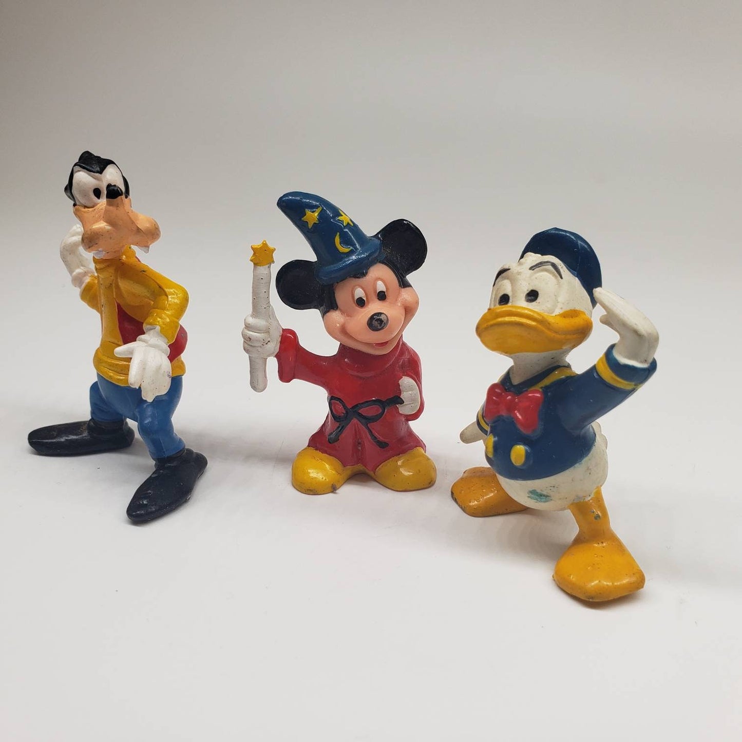 Mickey Mouse Fantasia Wizard Disney Collectable Miniature Scale Model Toy Figure Lot Perfect Birthday Gift