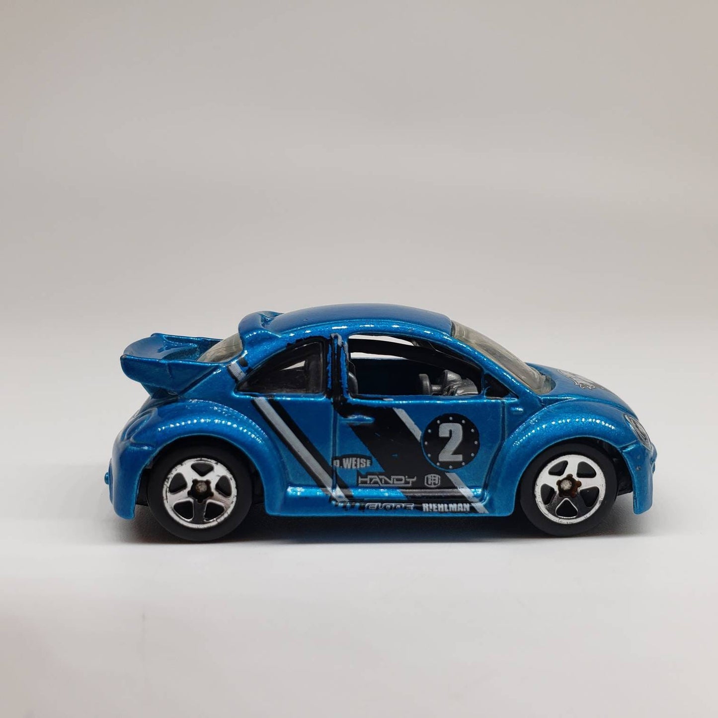 Hot Wheels Volkswagen New Beetle Cup Metalflake Blue Mainline Perfect Birthday Gift Miniature Collectable Scale Model Toy Car