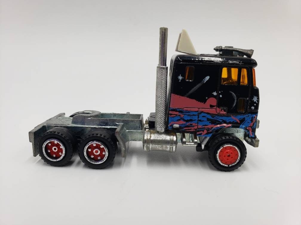 Majorette Ford CLT 9000 Semi Truck Black Super Movers 600 Perfect Birthday Gift Miniature Collectable Model Toy Car