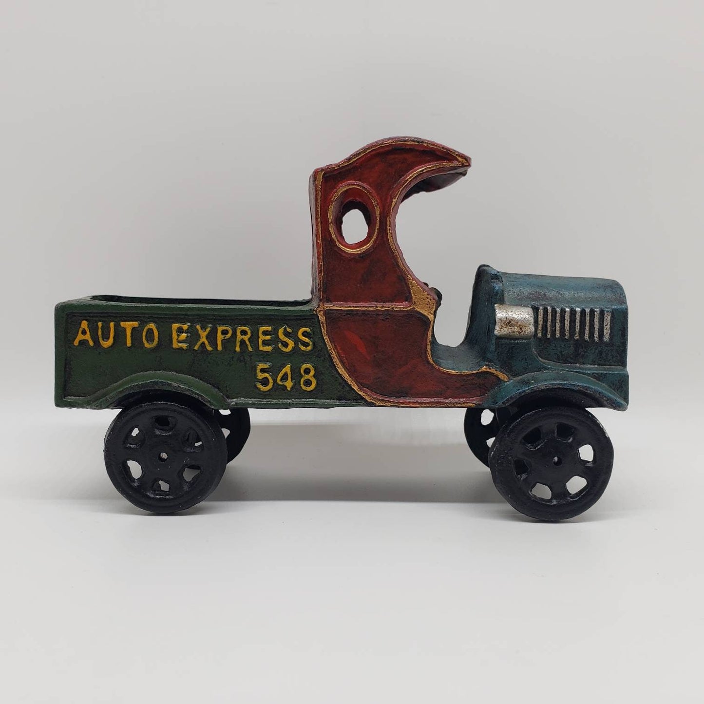 Farm Truck - Diecast Metal Vintage - Cast Iron Vintage - Vintage Collectible -  1/24 Scale Diecast Model Car - Auto Express 548