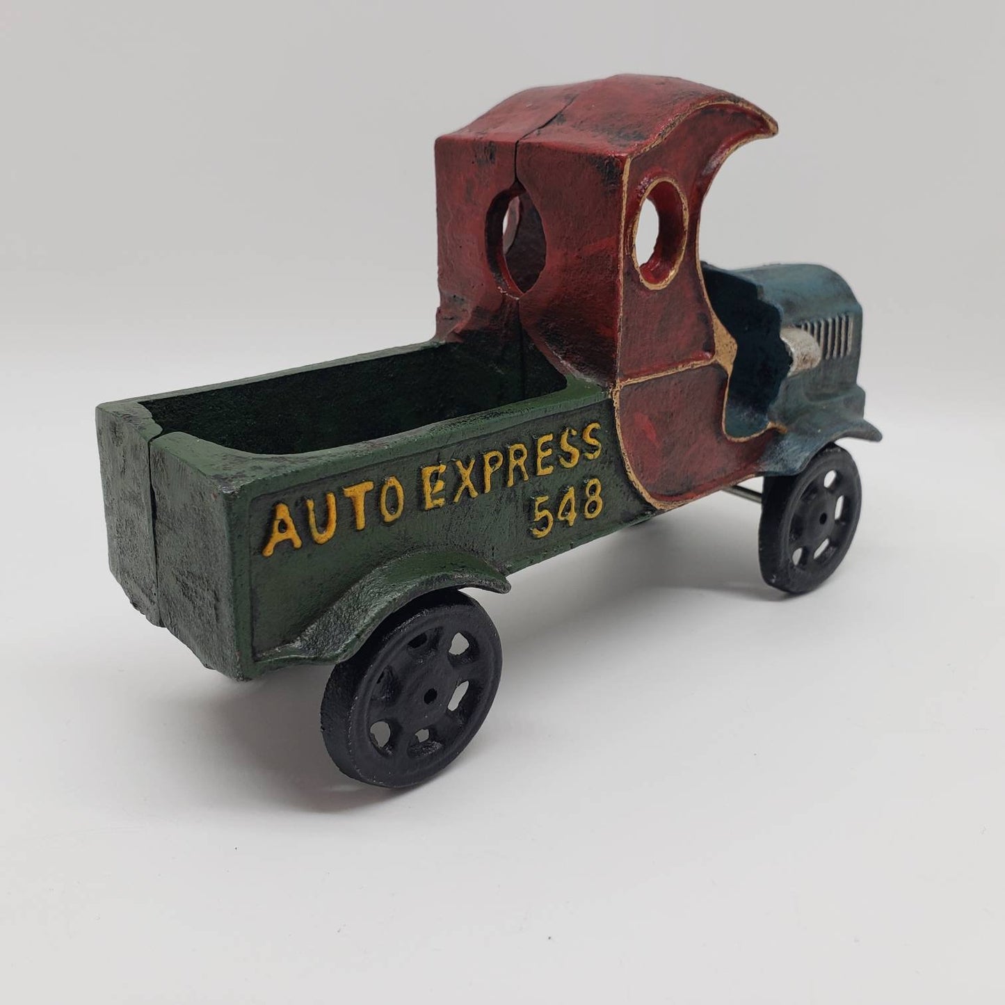 Farm Truck - Diecast Metal Vintage - Cast Iron Vintage - Vintage Collectible -  1/24 Scale Diecast Model Car - Auto Express 548
