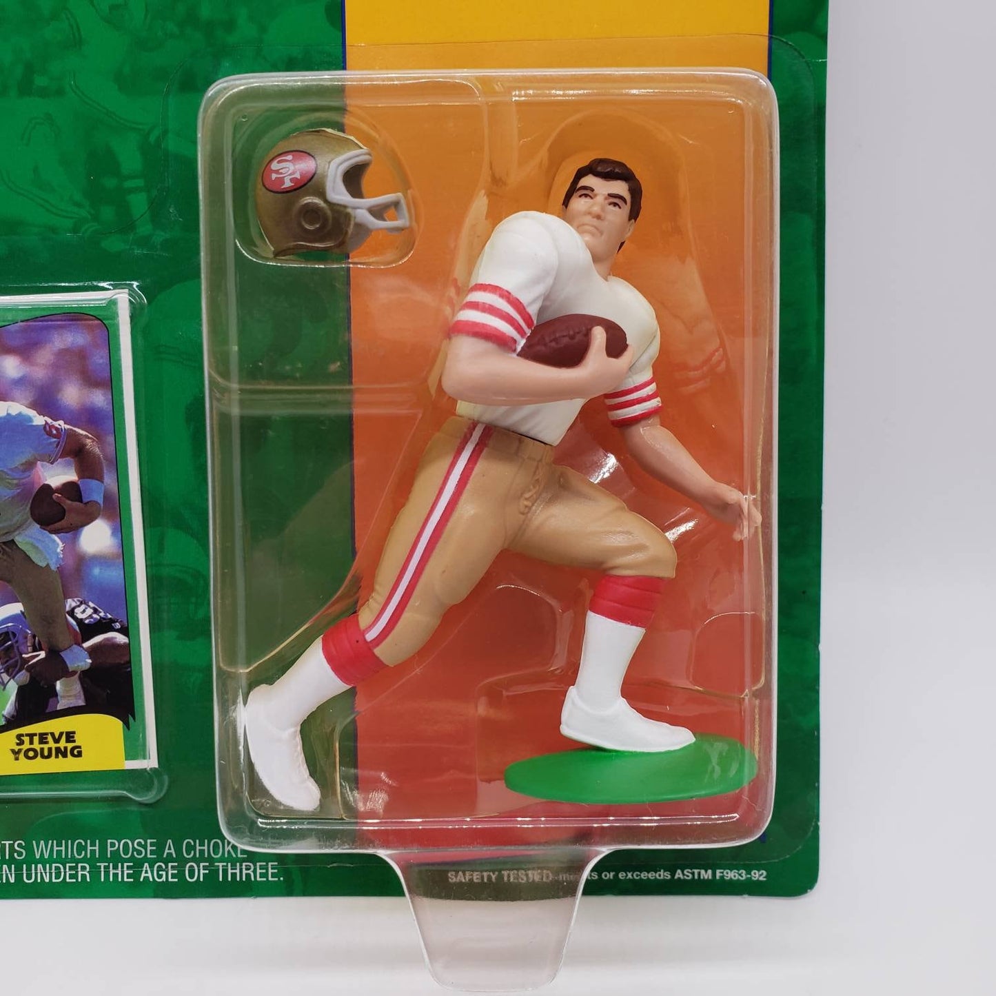 Steve Young San Fransisco 49ers Collectible Starting Lineup Action Figure Trading Card