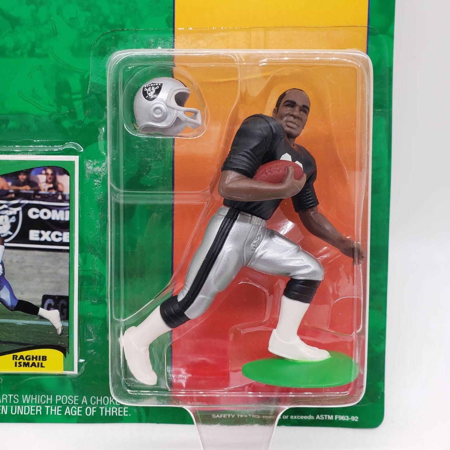 Kenner Starting Lineup Raghib Rocket Ismail LA Raiders Collectors Card Perfect Birthday Gift Collectable Action Figure