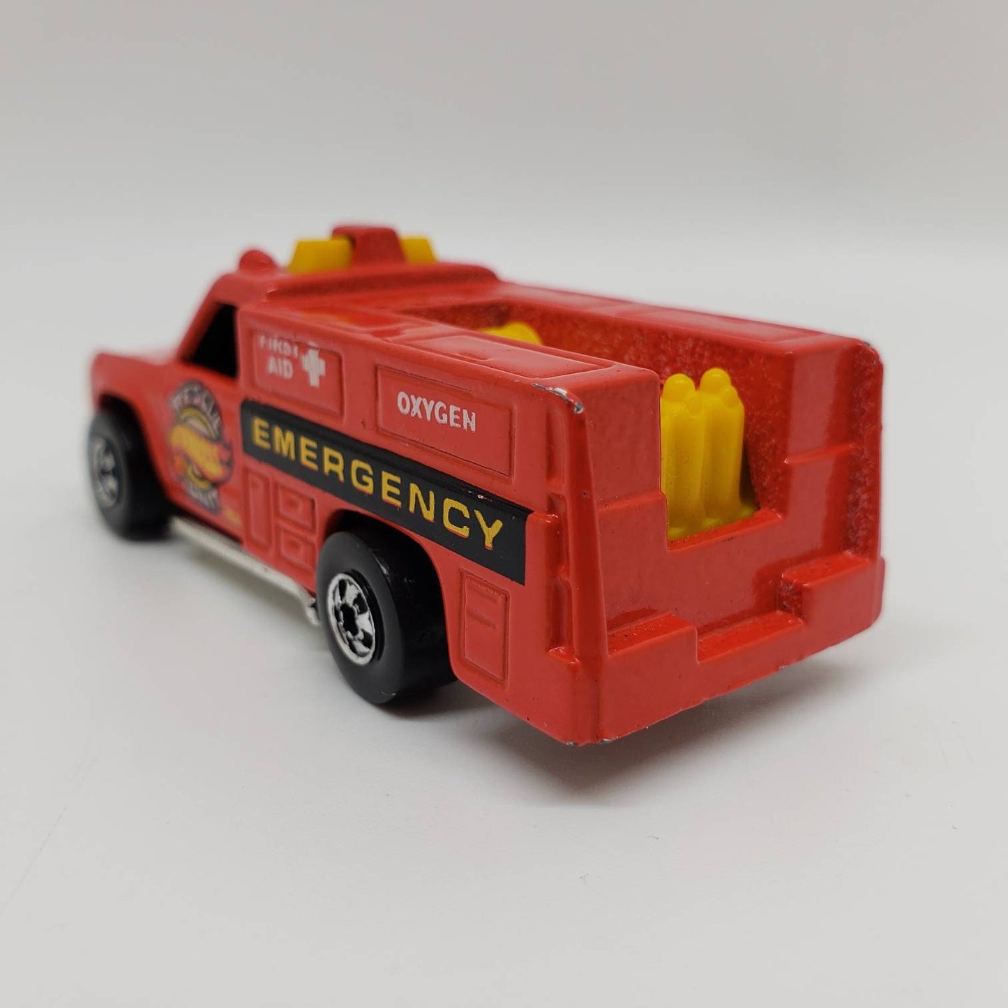 1988 Hot Wheels Rescue Ranger Red Workhorses Perfect Birthday Gift Miniature Collectable Scale Model Toy Car