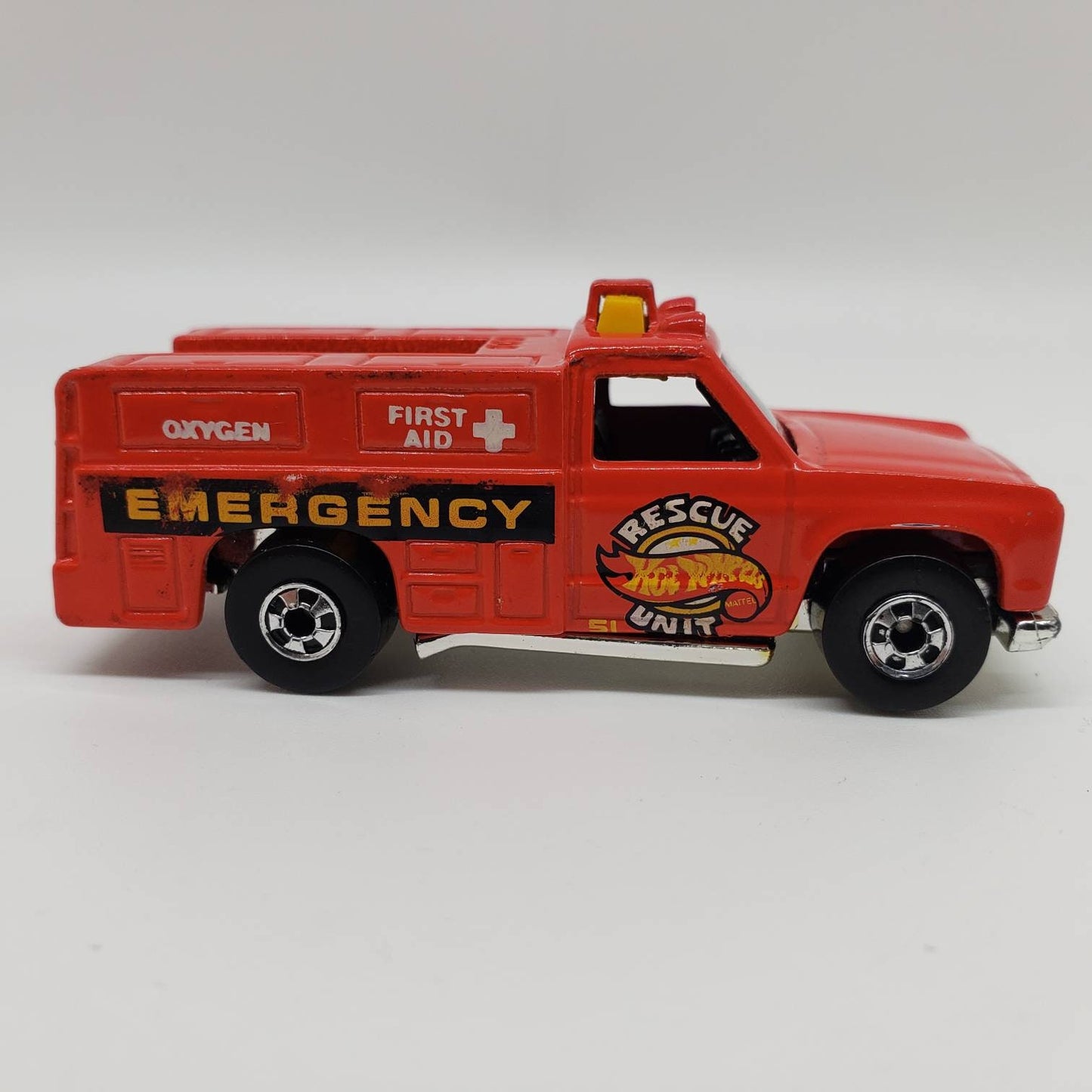 1988 Hot Wheels Rescue Ranger Red Workhorses Perfect Birthday Gift Miniature Collectable Scale Model Toy Car