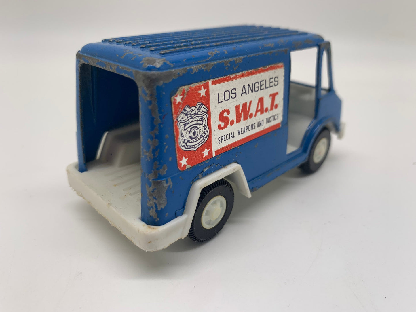 Tootsietoy Los Angeles SWAT Ranel Truck Blue Perfect Birthday Gift Miniature Collectible Scale Model Toy Car