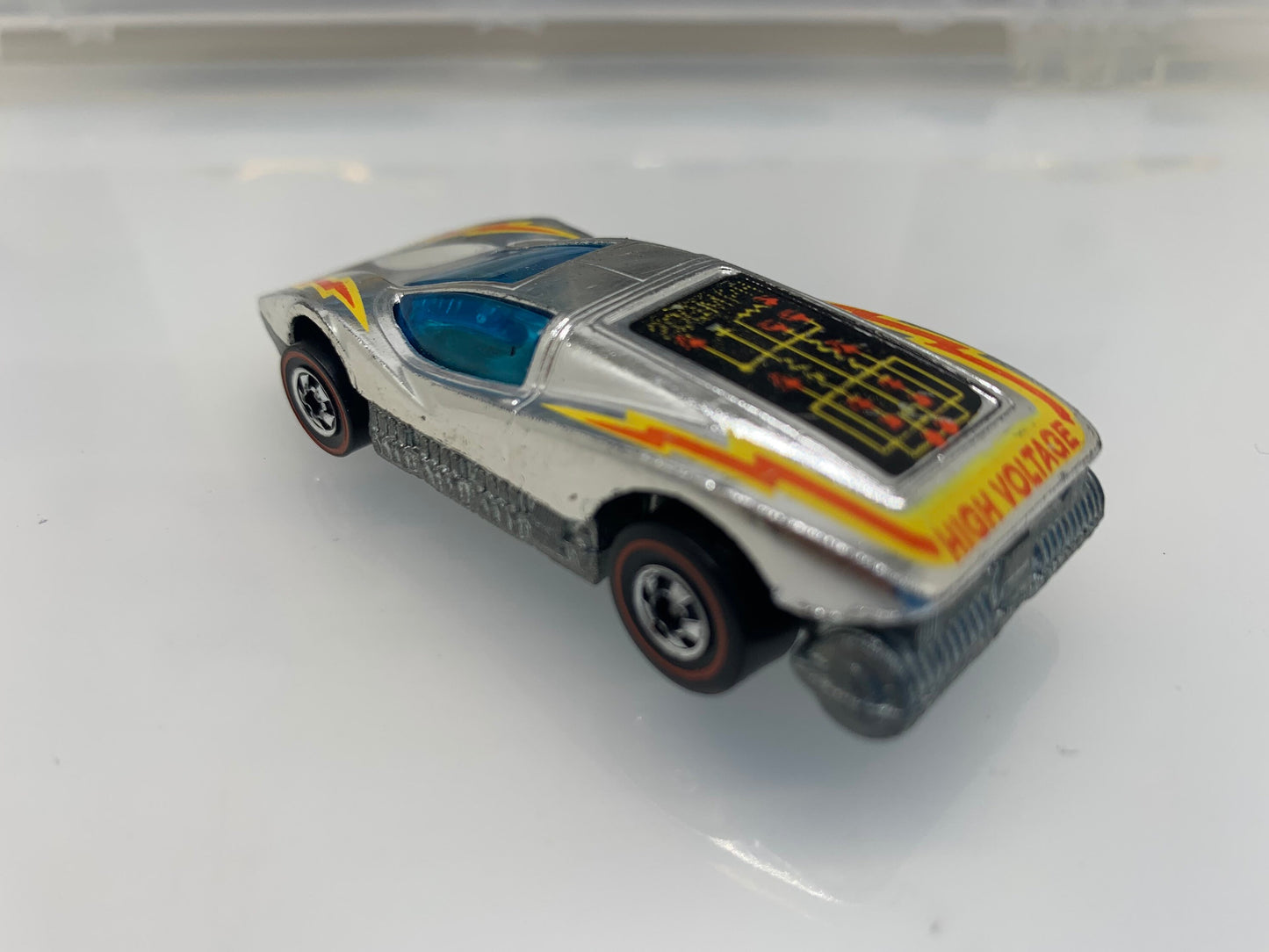 Redline Hot Wheels Large Charge Chrome Collectable 1:64 Scale Miniature Model Toy Car Perfect Birthday Gift Vintage Hot Wheels