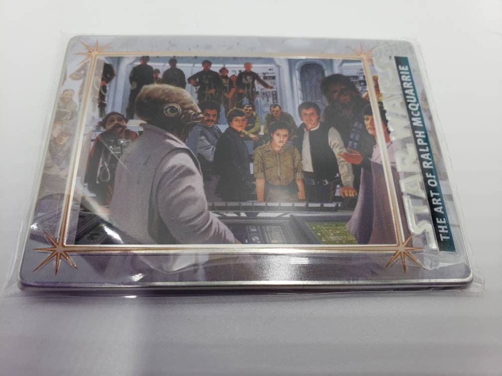 Metallic Impressions Star Wars The Art of Ralph McQuarrie Collectable Trading Cards Vintage Star Wars Collectible Cards Birthday Gift