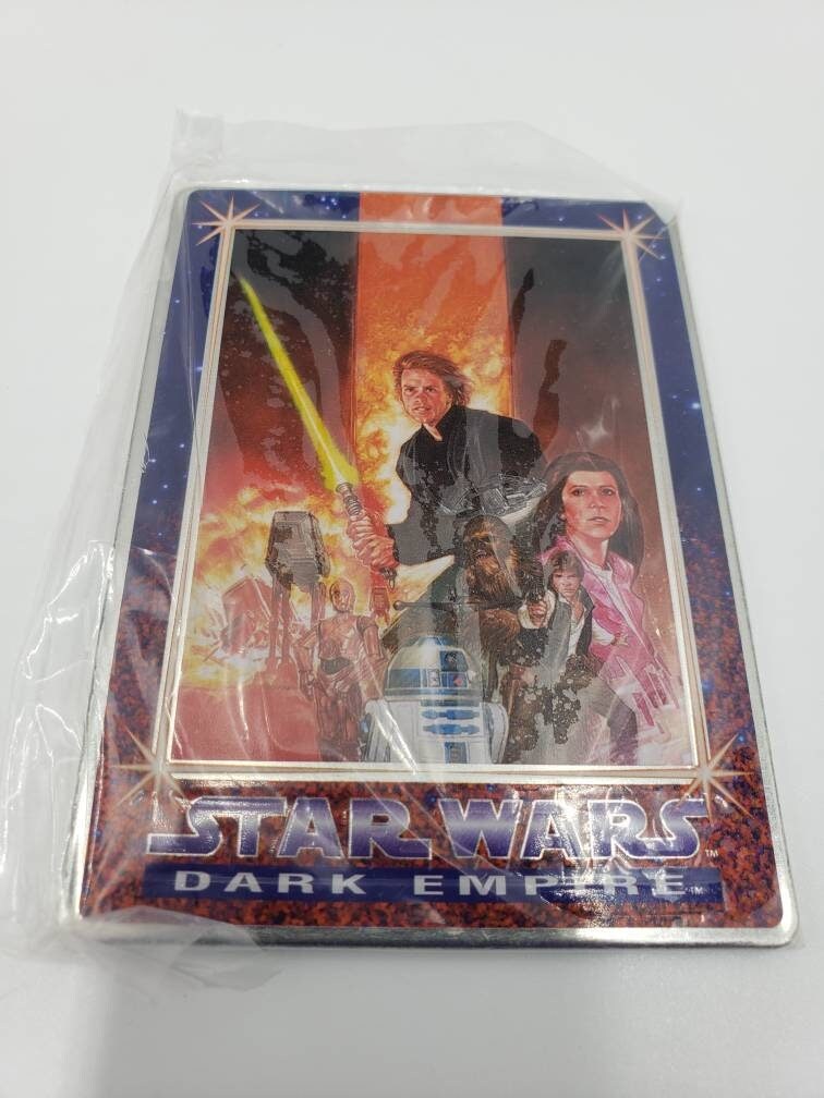 Metallic Impressions Star Wars Dark Empire Collectable Trading Cards Vintage Star Wars Collectible Cards Perfect Birthday Gift