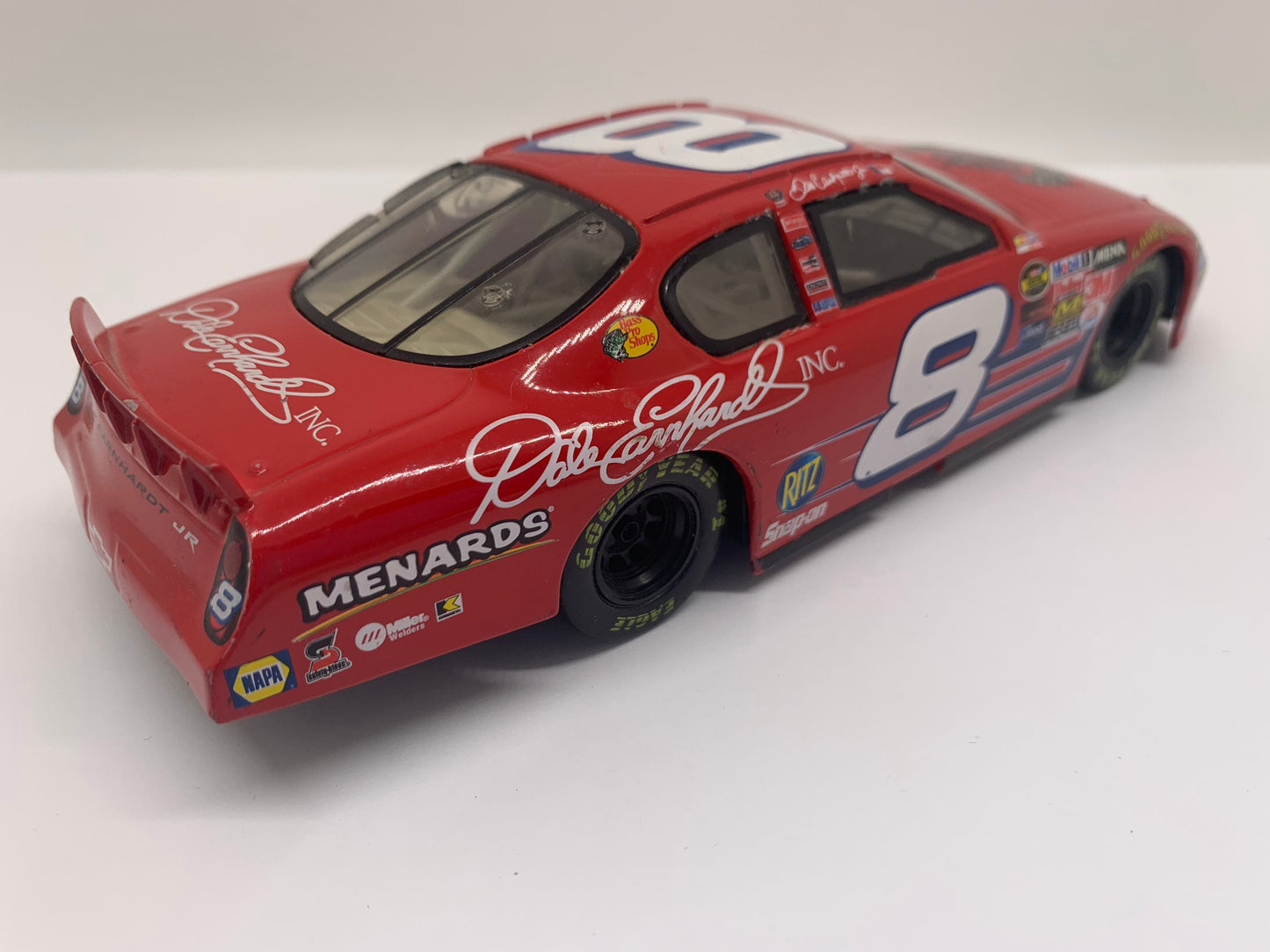 Action Dale Earnhardt Jr Chevy Monte Carlo Red Dale Earnhardt INC Perfect Birthday Gift Collectable 1:24 Scale Model Toy Car Nascar Replica