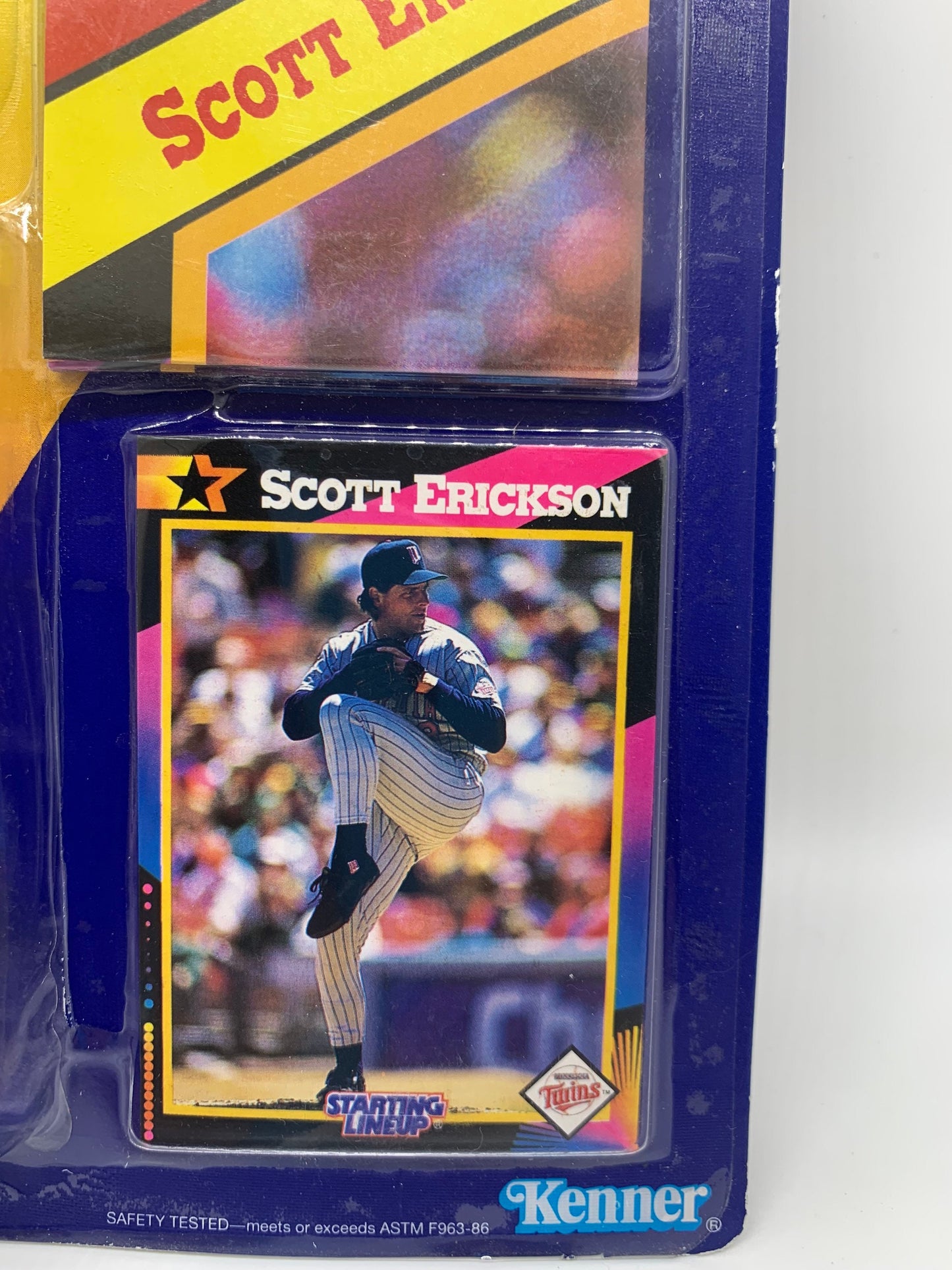 1992 Scott Erickson Minnesota Twins - Starting Lineup - Sports Figure Vintage