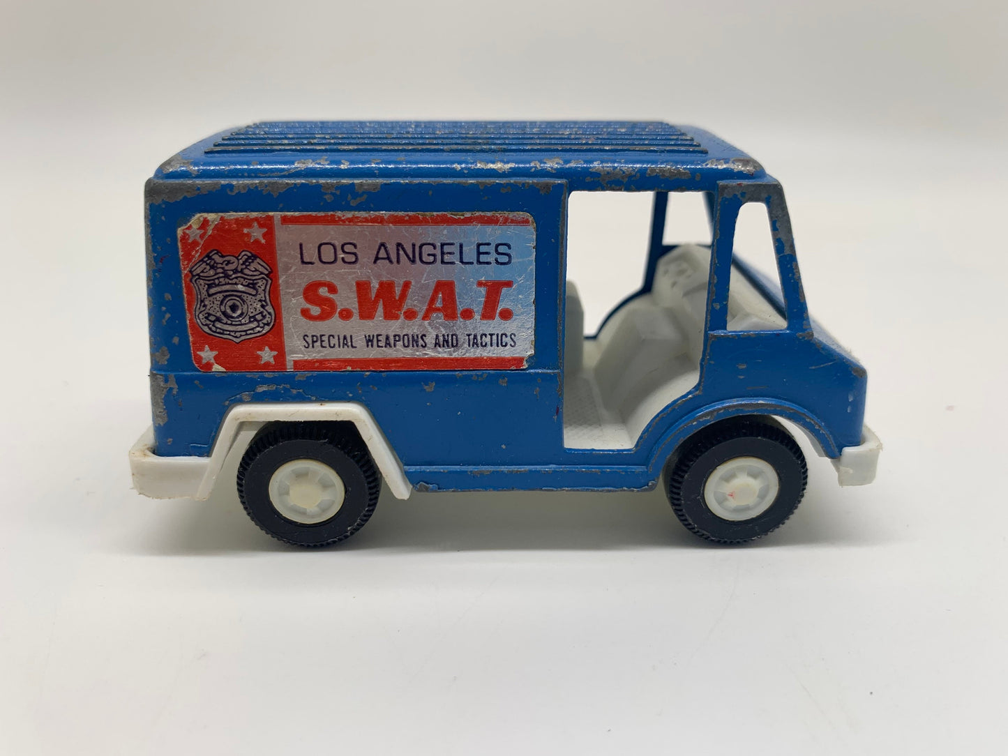 Tootsietoy Los Angeles SWAT Ranel Truck Blue Perfect Birthday Gift Miniature Collectible Scale Model Toy Car