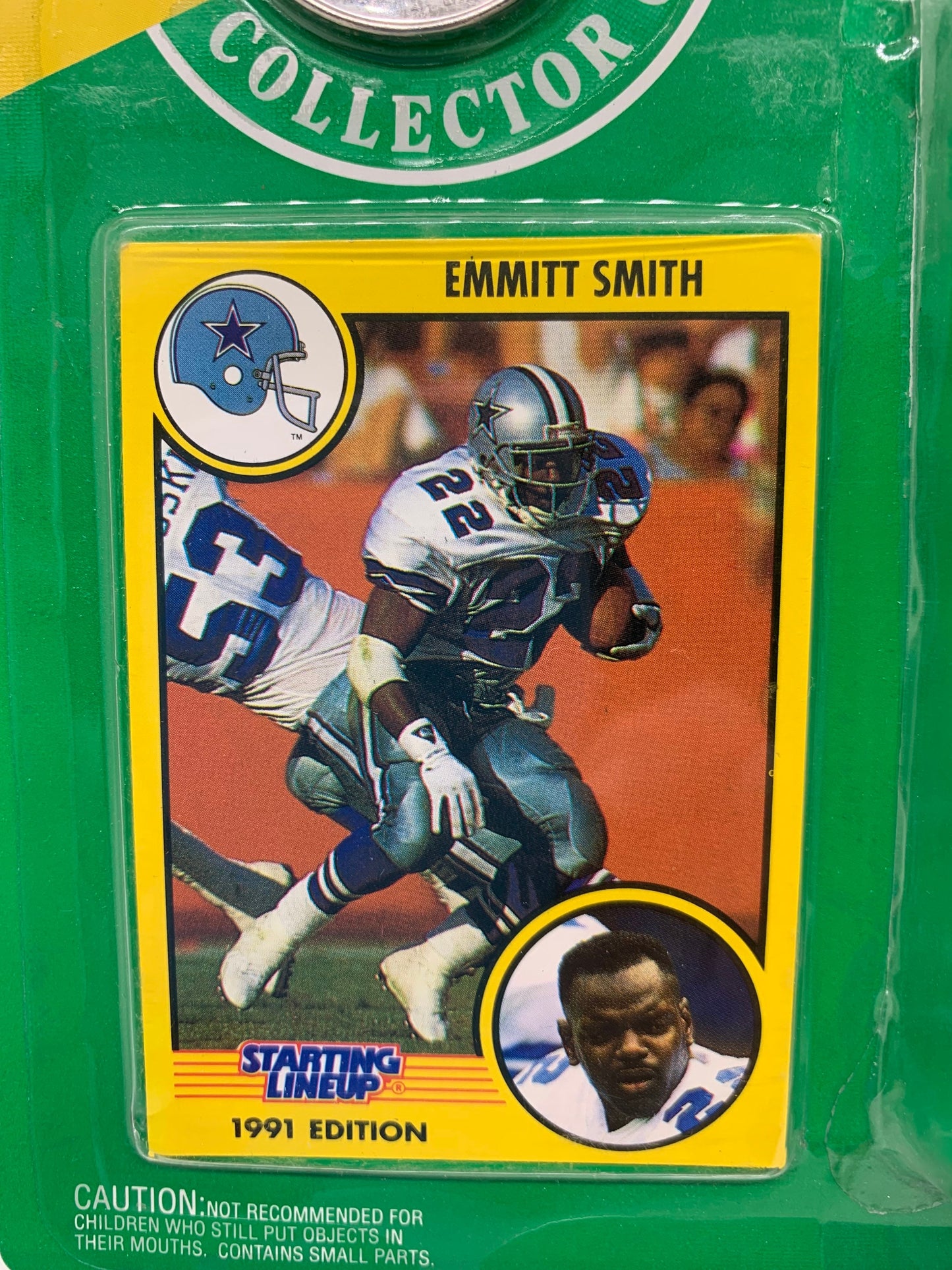 Dallas Cowboys - Emmitt Smith - Sports Figure Vintage - Starting Lineup - Kenner - Man Cave Deco - Sports Memorabilia - Collector Coin