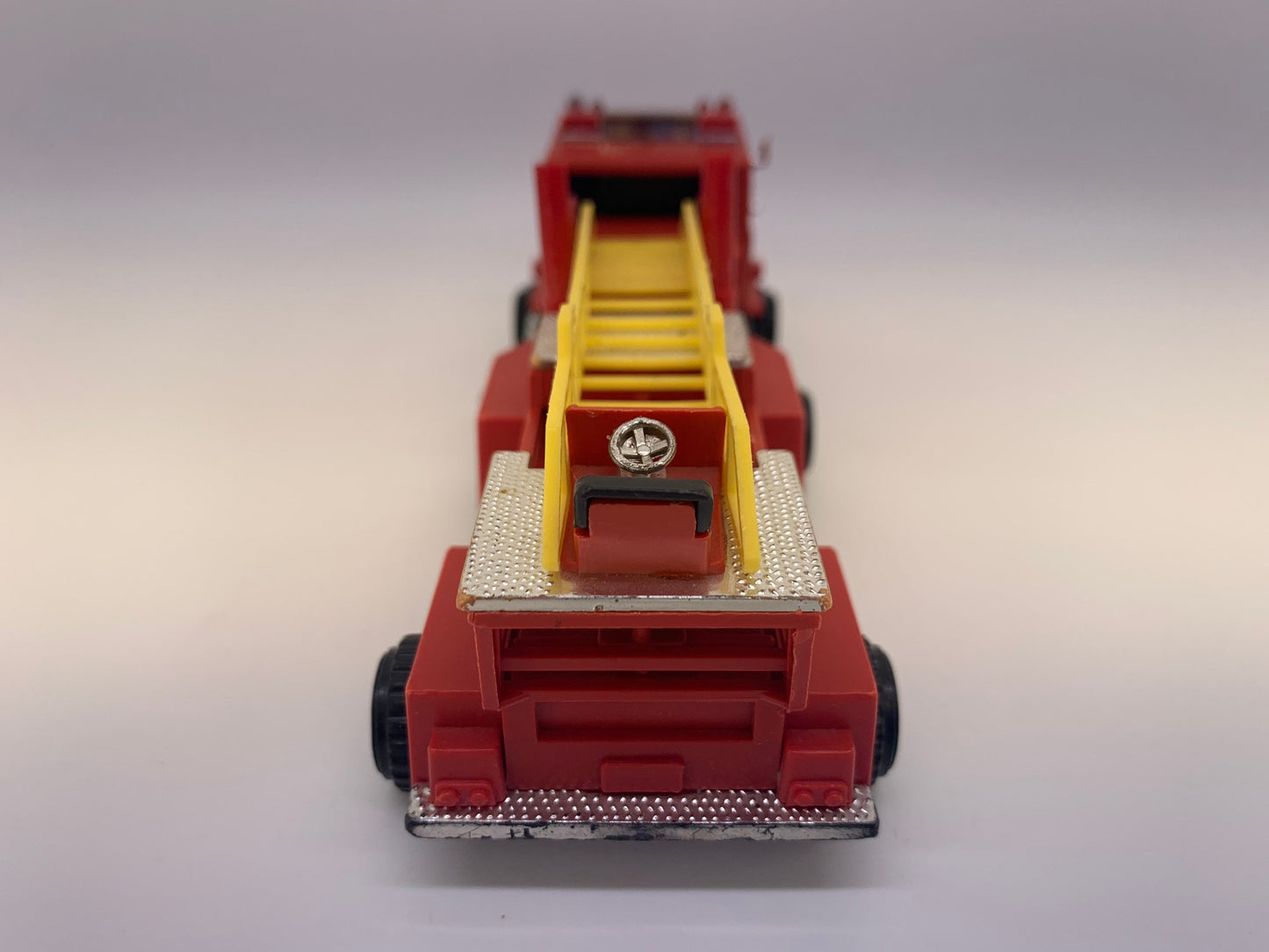 1976 Tiny Mighty Mo Fire Ladder Engine Truck Red IDEAL Collectable Miniature Scale Model Toy Car Perfect Birthday Gift