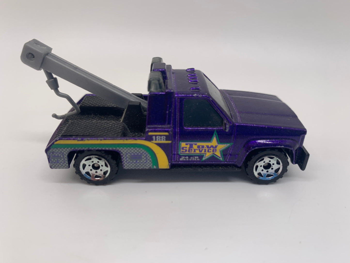 Matchbox GMC Wrecker Metalflake Purple Service Center Perfect Birthday Gift Miniature Collectable Model Toy Car