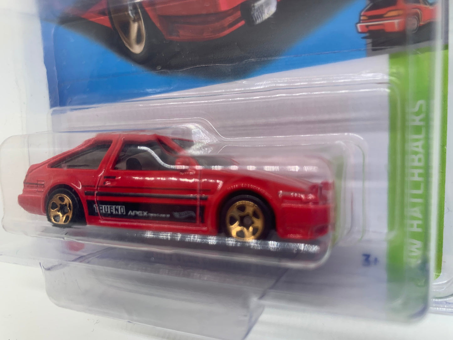 Hot Wheels Toyota AE86 Sprinter Trueno Red HW Hatchbacks Collectable Miniature Scale Model Toy Car Perfect Birthday Gift