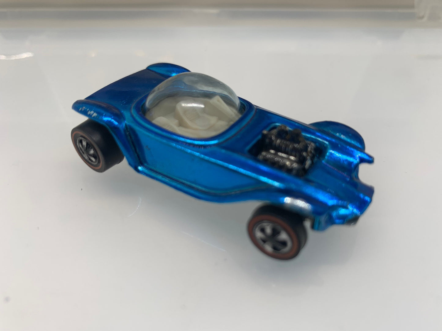 Hot Wheels Redline Beatnik Bandit Blue - 1960s Toy - Vintage Diecast Metal Toy Car - Vintage Hot Wheels
