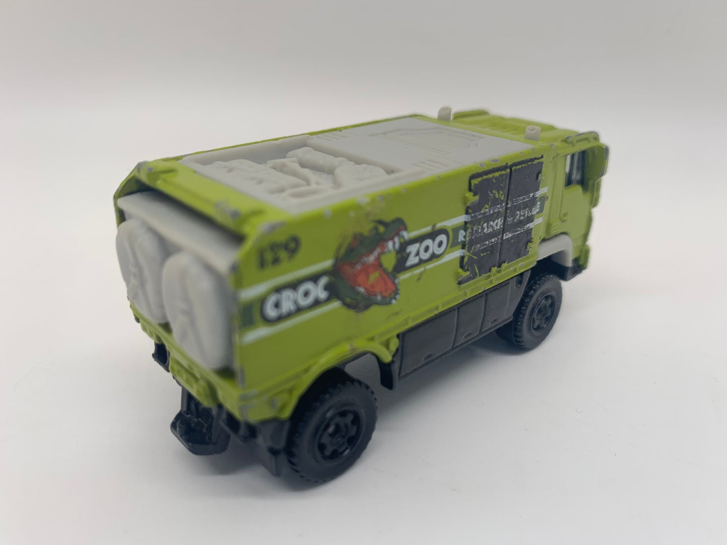 Matchbox CROC ZOO Desert Thunder V16 green