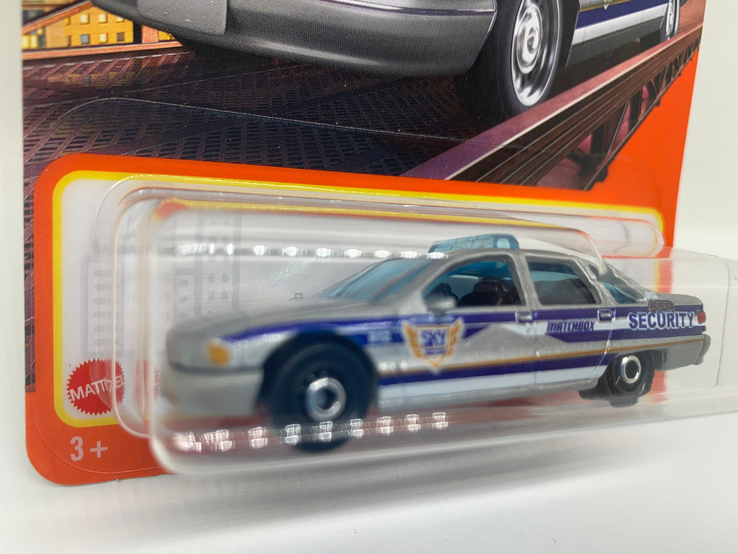 Matchbox Chevy Caprice Classic Police Silver MBX Metro Perfect Birthday Gift Miniature Collectable Model Toy Car