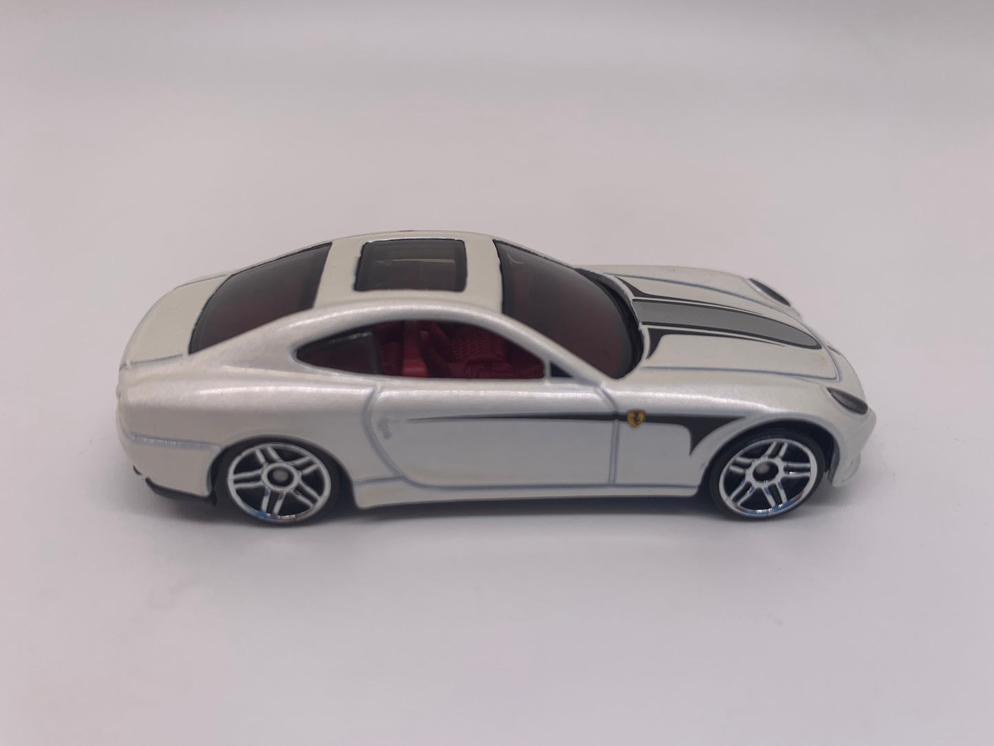 Hot Wheels Ferrari 612 Scaglietti Pearl White Perfect Birthday Gift Miniature Collectible Scale Model Toy Car