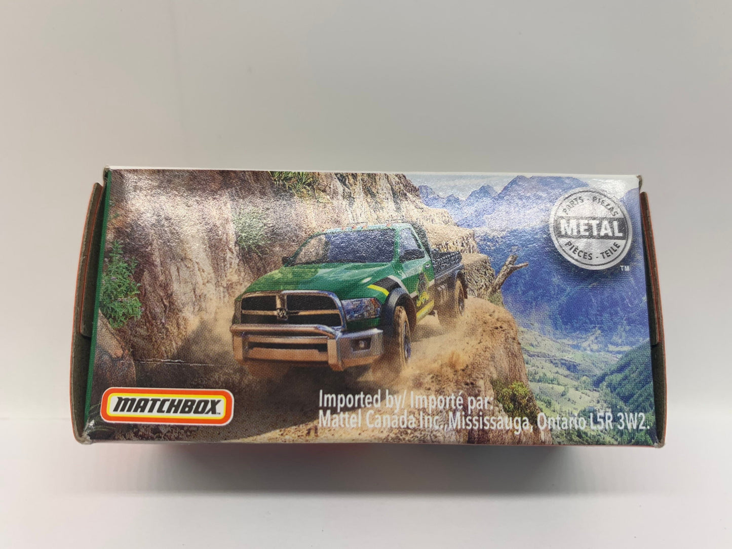 Matchbox Ram Work Truck Green MBX Mountain Perfect Birthday Gift Miniature Collectable Model Toy Car