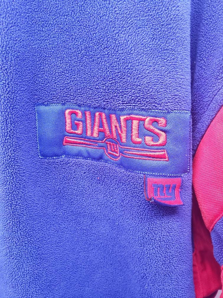 New York Giants Fleece Pullover Sweater Adult Size XL Blue NYG Sportswear Vintage Collectable NFL Memorabilia Perfect Birthday Gift