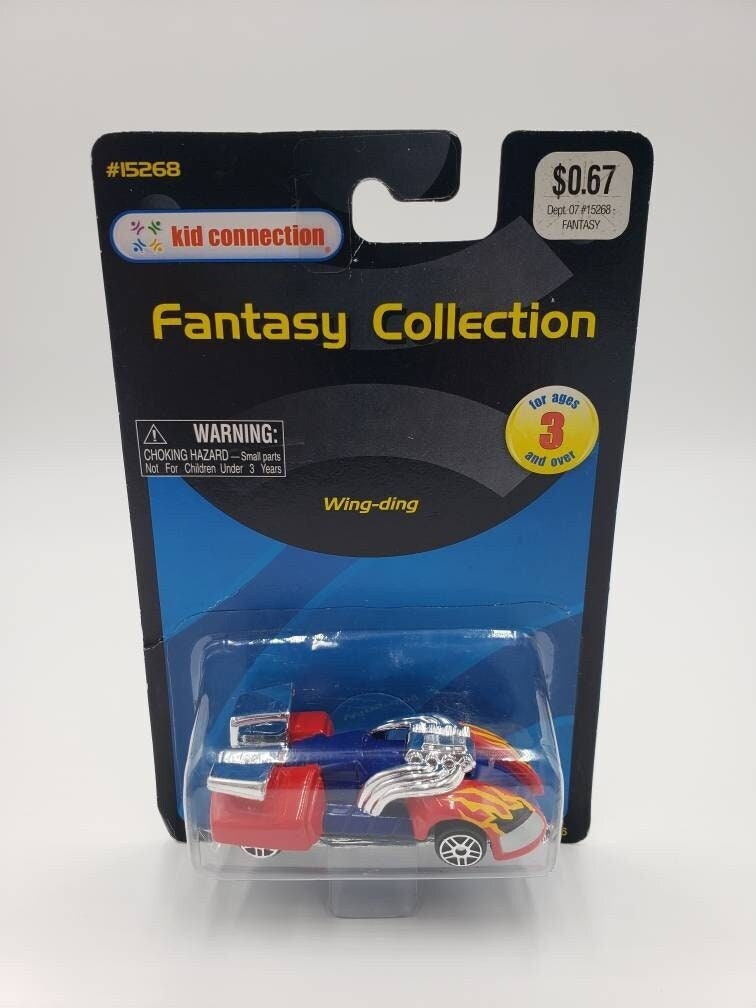 Kid Connection Wing Ding Red Fantasy Collection Collectable Miniature Scale Model Toy Car Perfect Birthday Gift