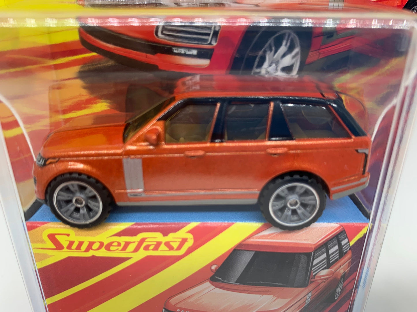 Matchbox Range Rover Vogue SE Orange Superfast Perfect Birthday Gift Miniature Collectable Model Toy Car