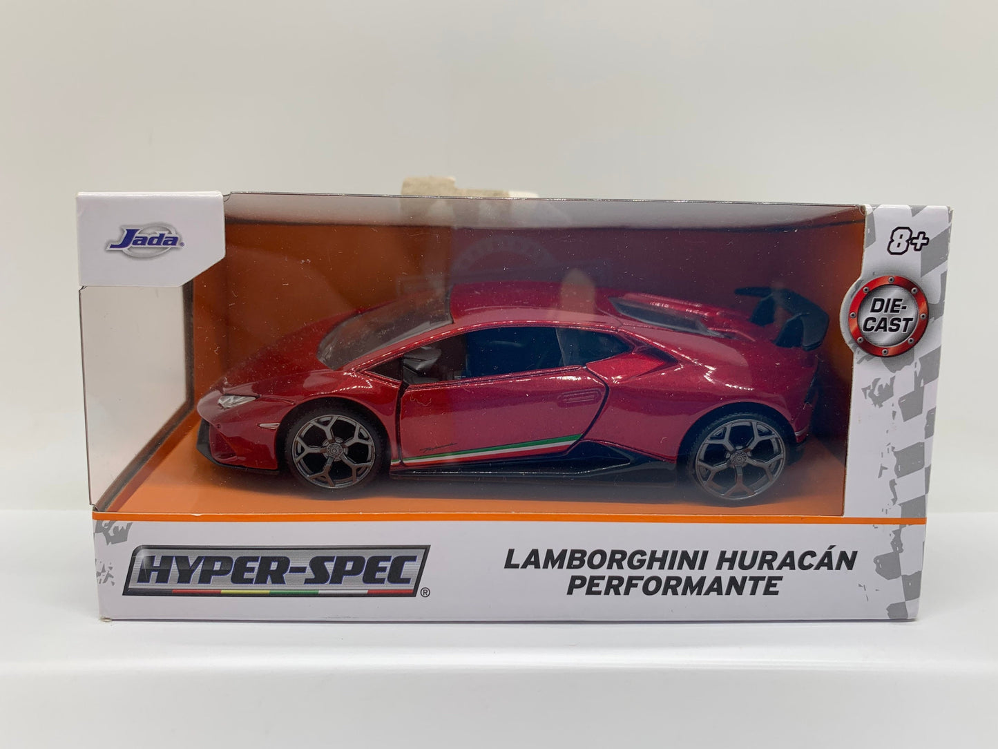 Jada Lamborghini Huracan Perfomante Red Hyper-Spec Perfect Birthday Gift Collectable Scale Model Toy Car