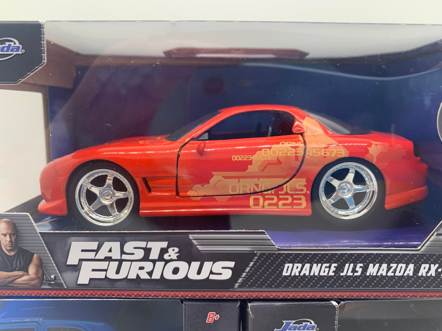 Jada Mazda RX7 Orange Jada Ford Escort Blue Fast and Furious Perfect Birthday Gift Collectable Scale Model Toy Car